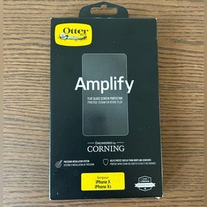 OtterBox Amplify Glass Screen Protector for iPhone X